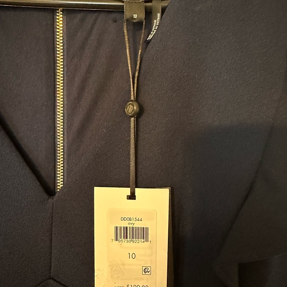 DKNY navy dress. NWT - Picture 2 of 3